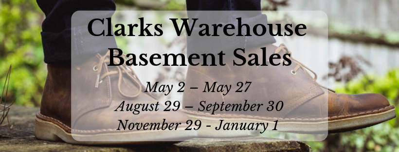 2019 Clarks Warehouse Basement Sales